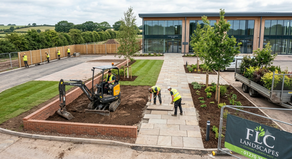 Transforming Corporate Grounds: What to Look for in Commercial Landscape Contractors in Cheshire